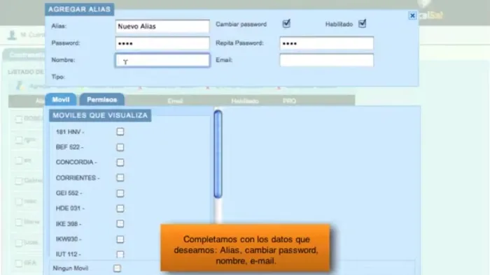 Gestionar un Alias